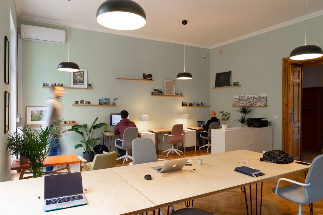 tech startup office